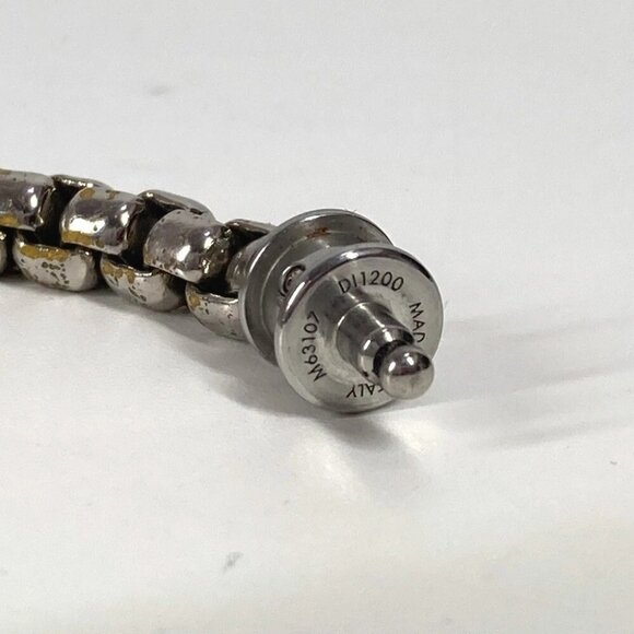 LOUIS VUITTON M63107 MonogramEclipse BraceletChain Accessories bangle Bracelet - Picture 9 of 10